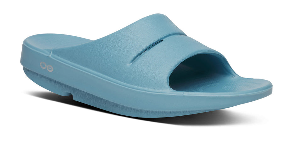 Women's OOahh Slide Sandal - Ocean Blue – oofos.international