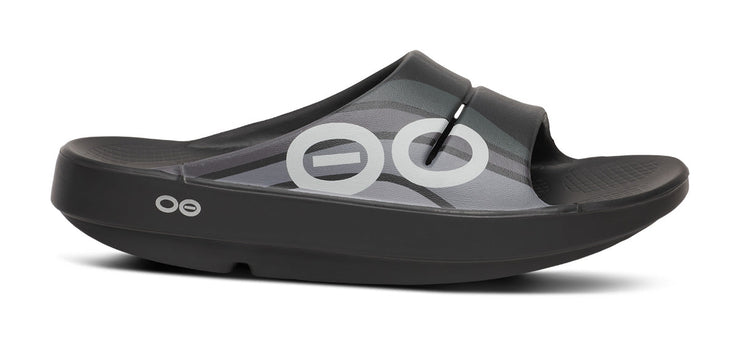 Men's OOahh Sport Slide Sandal - Black Wave