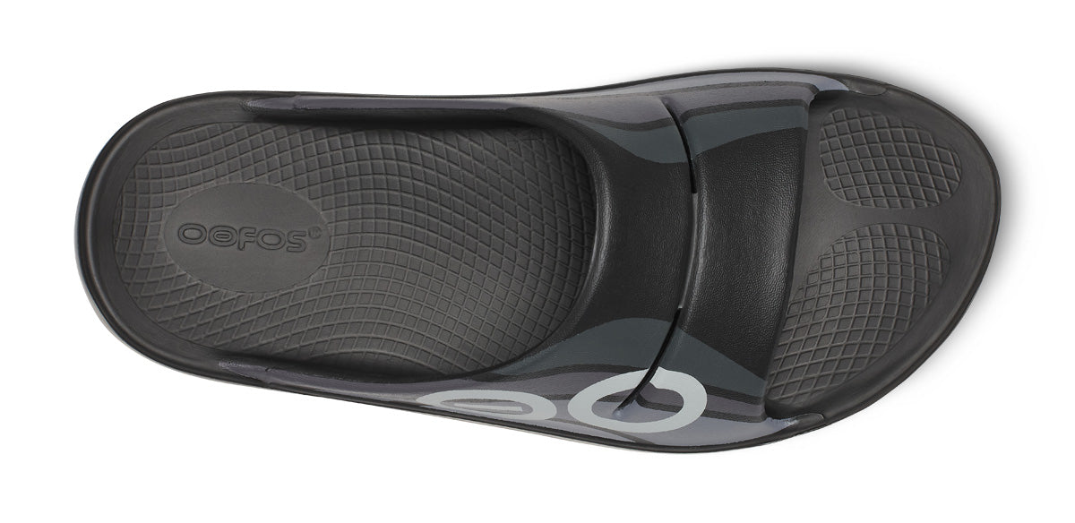Men's OOahh Sport Slide Sandal - Black Wave