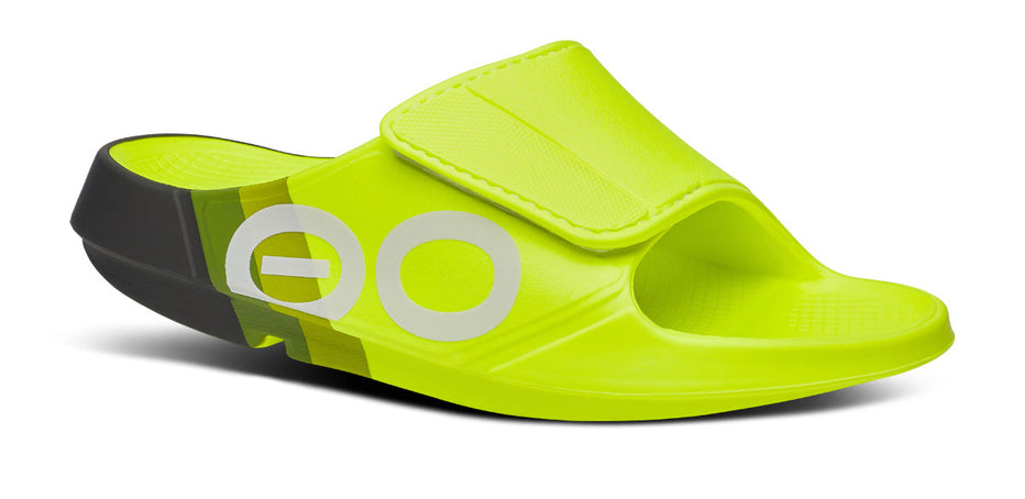 Men's OOahh Sport Flex Slide Sandal - Electro Rally – oofos