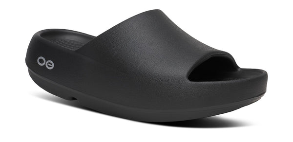 Men's OOahh PLUS Slide Sandal - Black – oofos.international Men's OOahh PLUS Slide Sandal - Black – oofos.international