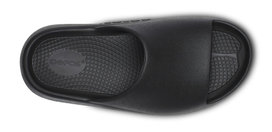 Women's OOahh PLUS Slide Sandal - Black – oofos.international