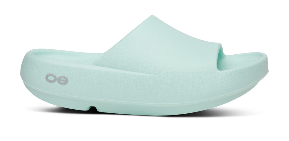 Women's OOahh PLUS Slide Sandal - Mint – oofos.international
