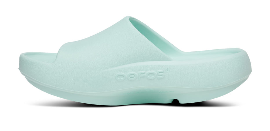 Women's OOahh PLUS Slide Sandal - Mint – oofos.international