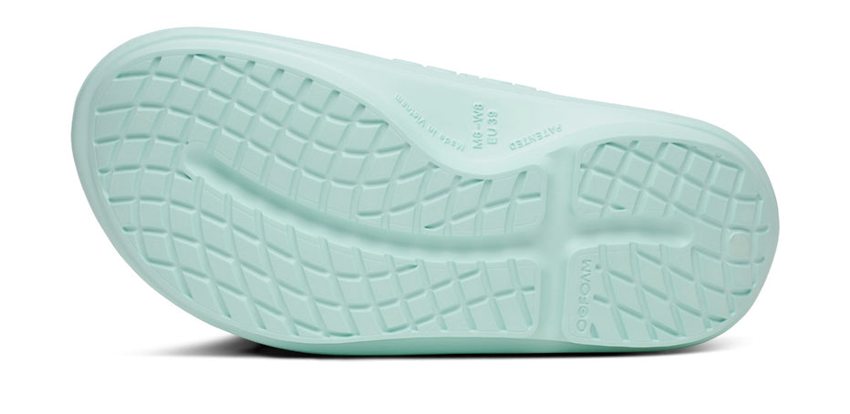 Women's OOahh PLUS Slide Sandal - Mint – oofos.international