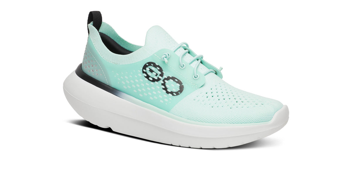 UOZ BODO1 タイムセール Women's OOmy Stride X1 - Mint – oofos.international