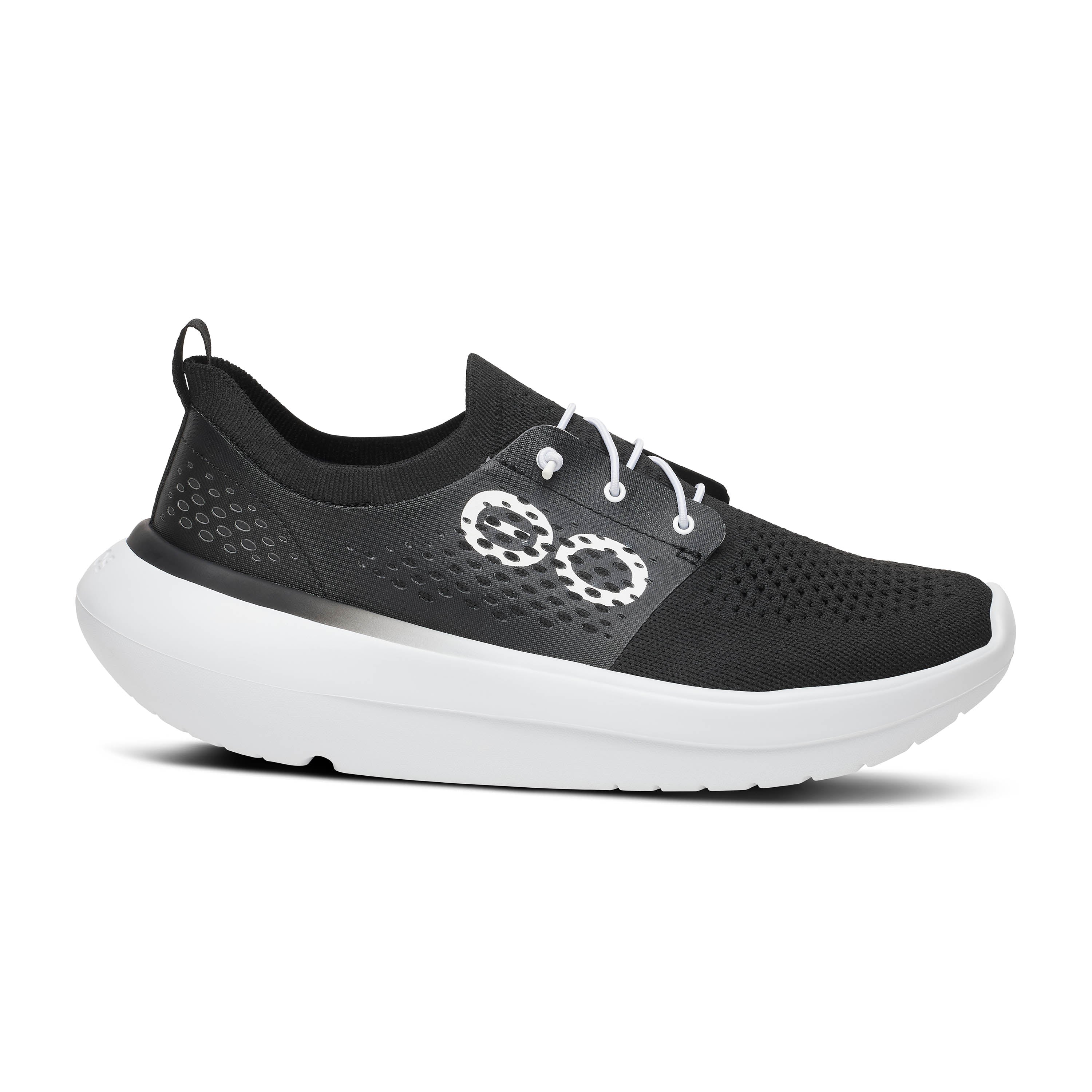 omi0312 Men's OOmy Stride X1 - White/Black – oofos.international