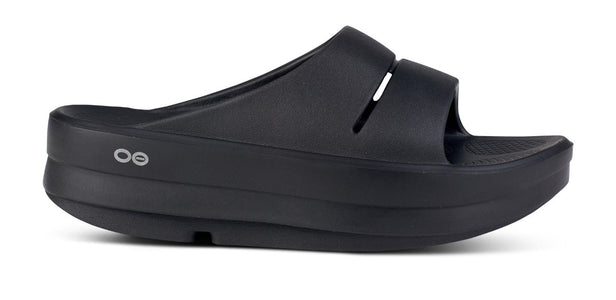 Women's OOmega OOahh Slide Sandal - Black