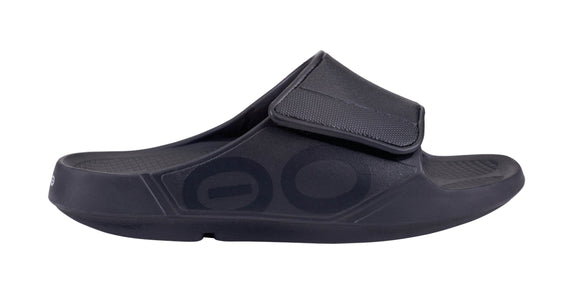 Men's OOahh Sport Flex Slide Sandal - Matt Black