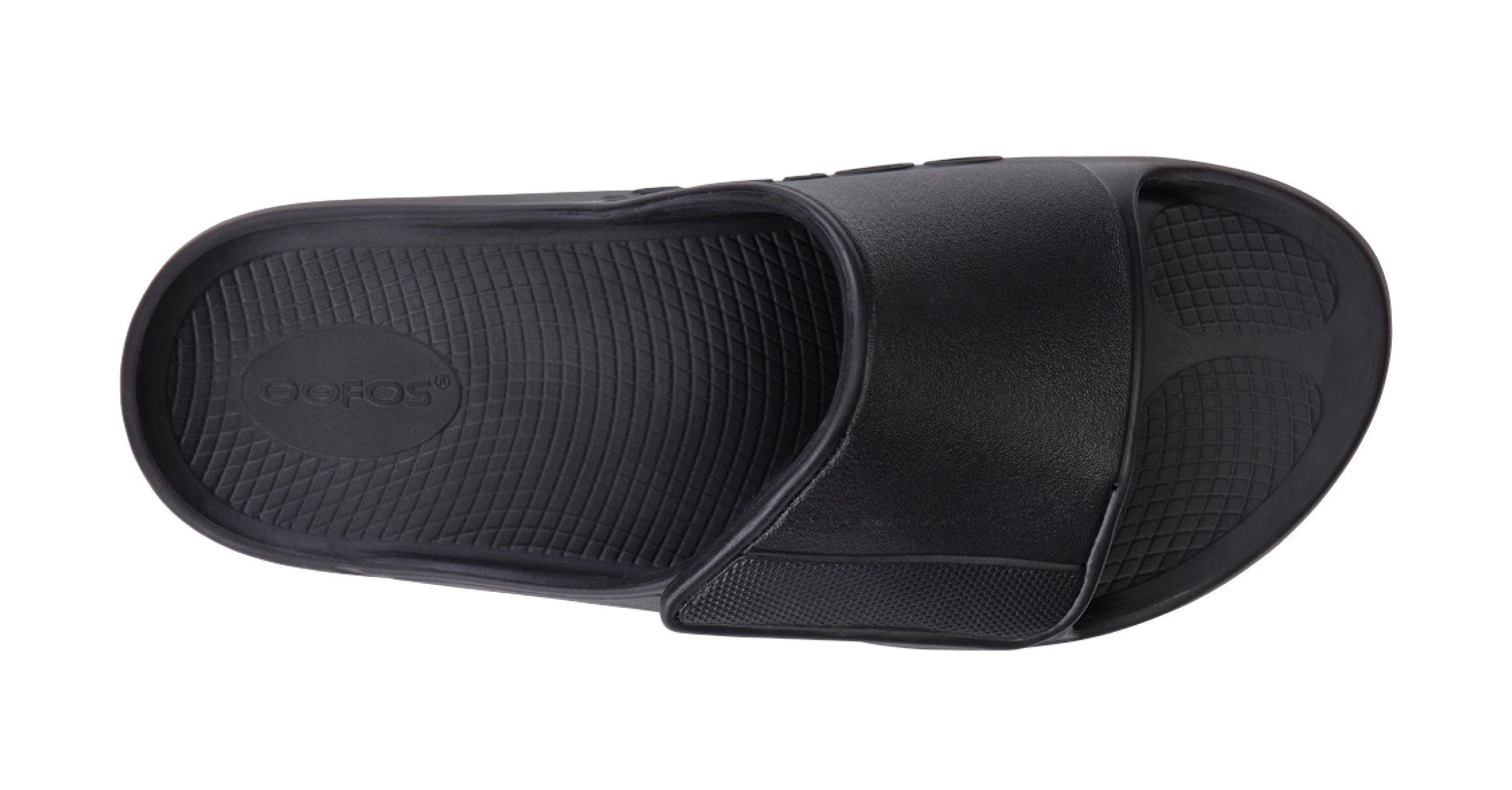 Men's OOahh Sport Flex Slide Sandal - Matt Black