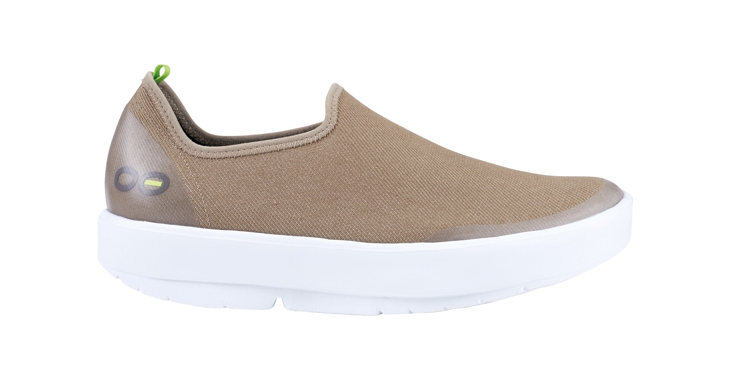 ◆OOFOS◆ 5082 OOMG EEZEE TAUPEWHITE M OOMG EEZEE TAUPEWHITE Men's OOmg eeZee Low Shoe - White Checker (SALE) – OOFOS